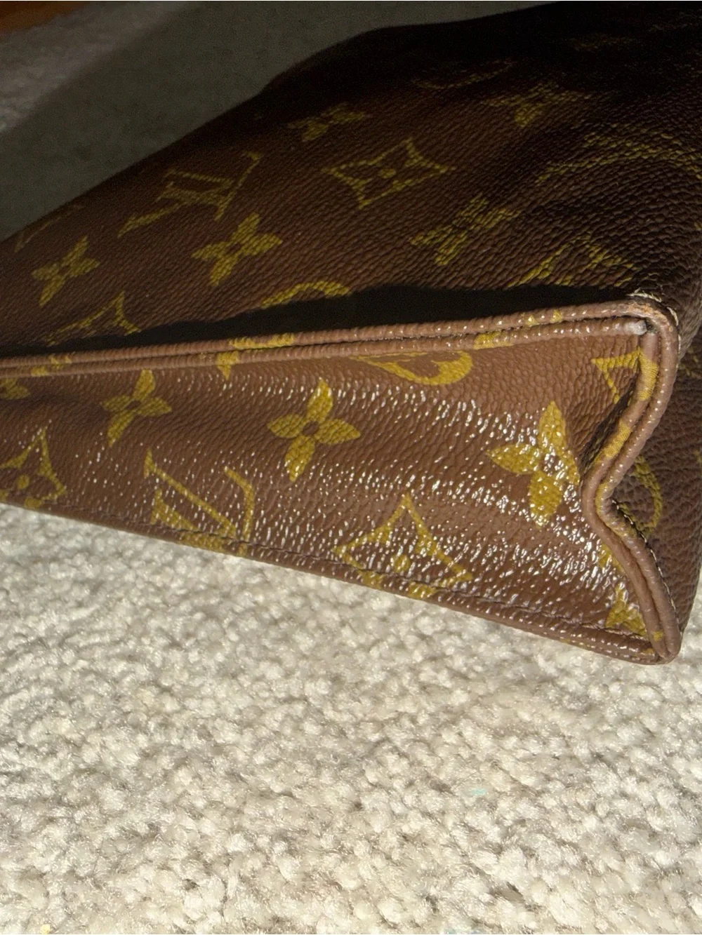 Louis Vuitton Brown Monogram Canvas Toiletry Pouch